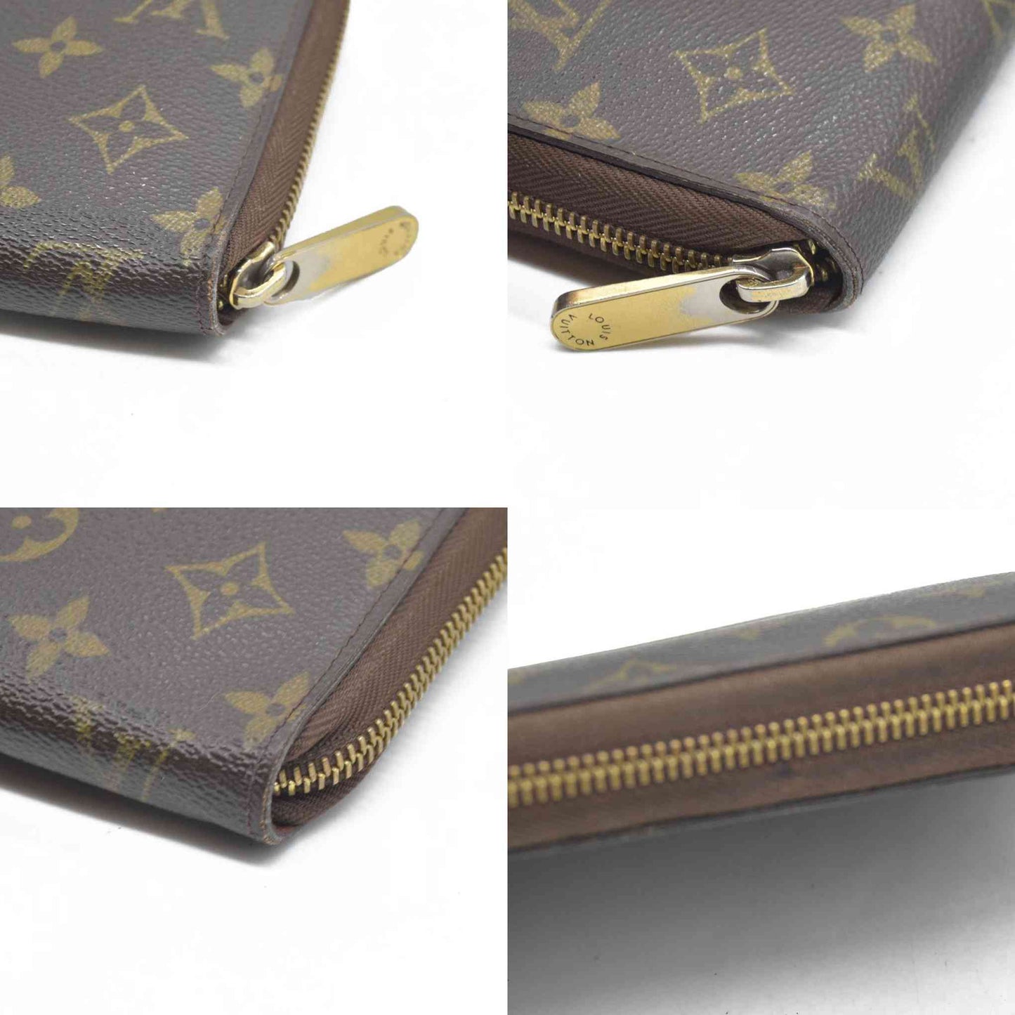 $1060 Louis Vuitton Monogram Zippy Organizer Wallet