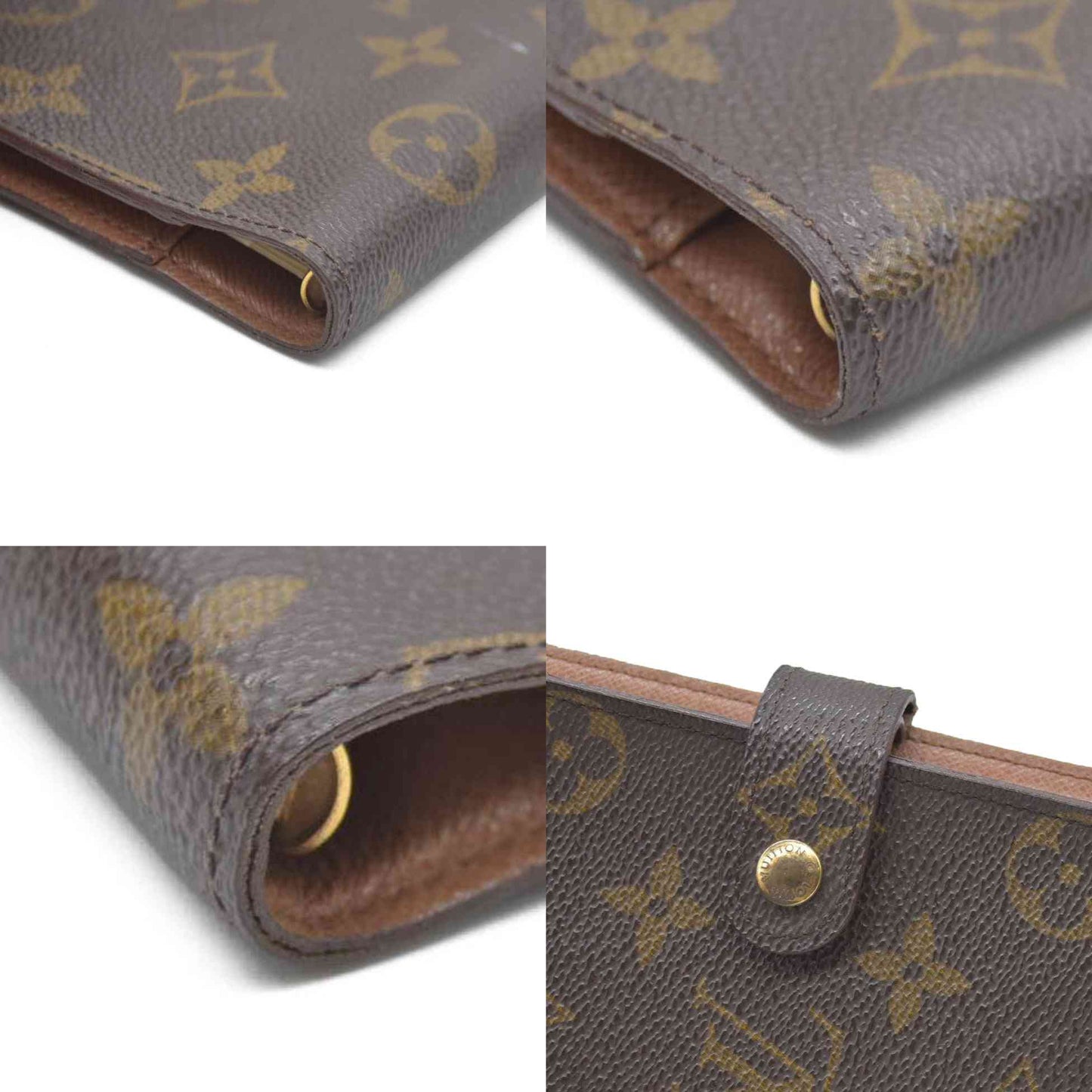 Louis Vuitton Monogram Agenda PM Notebook Cover Brown CA0955