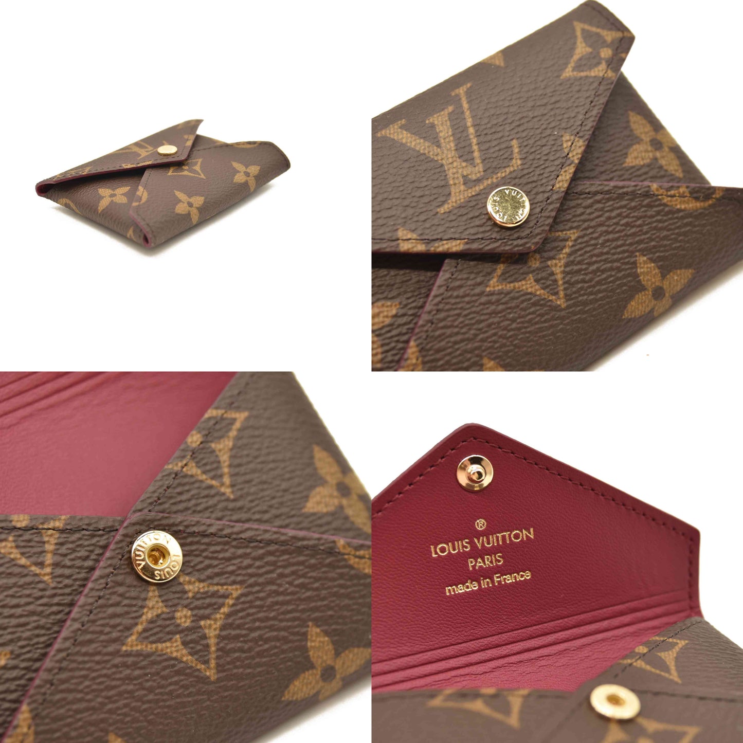 Louis Vuitton Monogram Small Kirigami Pochette Insert Fuchsia