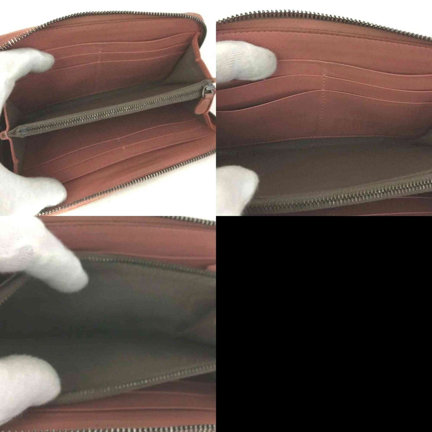 $980 Bottega Veneta Intrecciato Lambskin Zip Around Wallet Pink