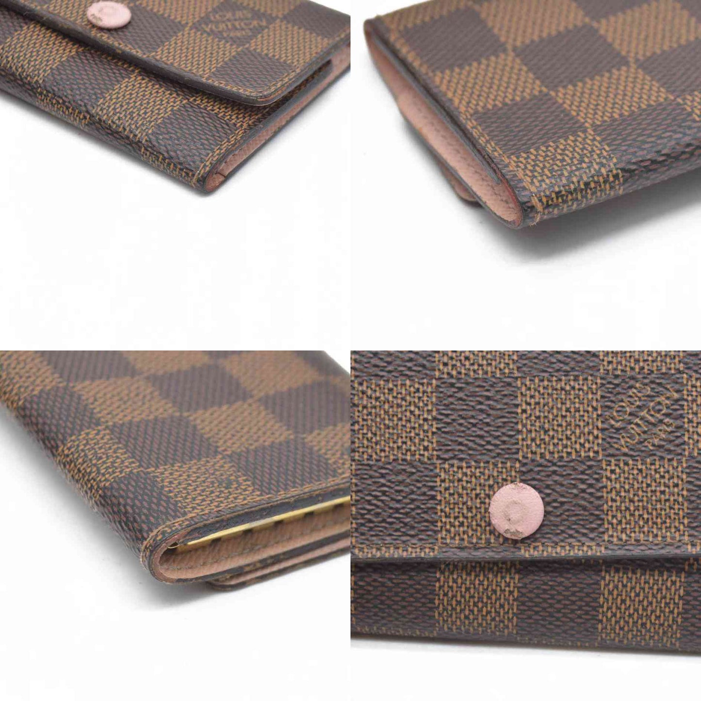 Louis Vuitton Damier Multicles 6 Ring Key Case Brown