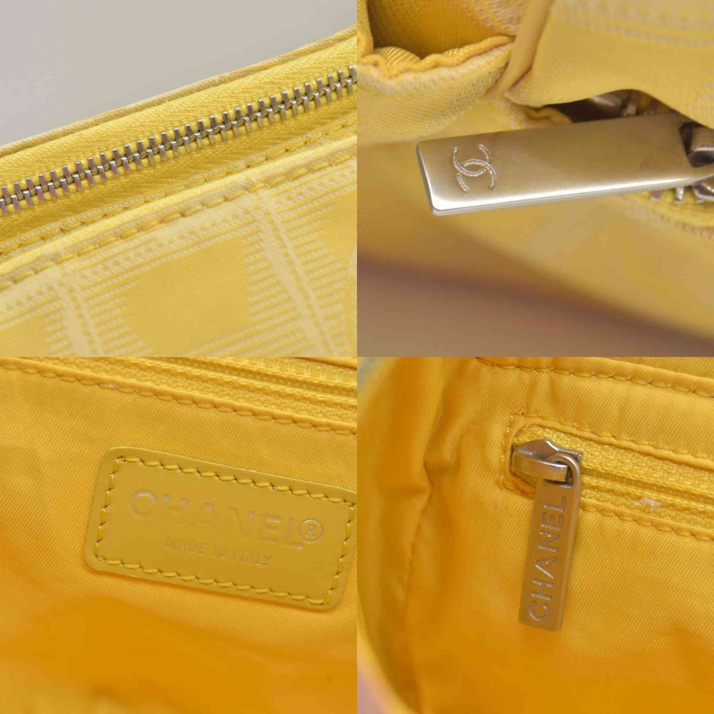 Chanel Travel Ligne Barrel Bag Yellow CONSIGNEMT