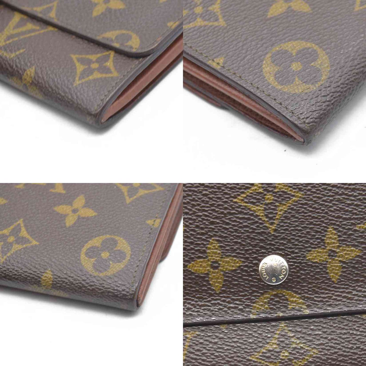 $725 Louis Vuitton Monogram Sarah Wallet 882AN CONSIGNMENT