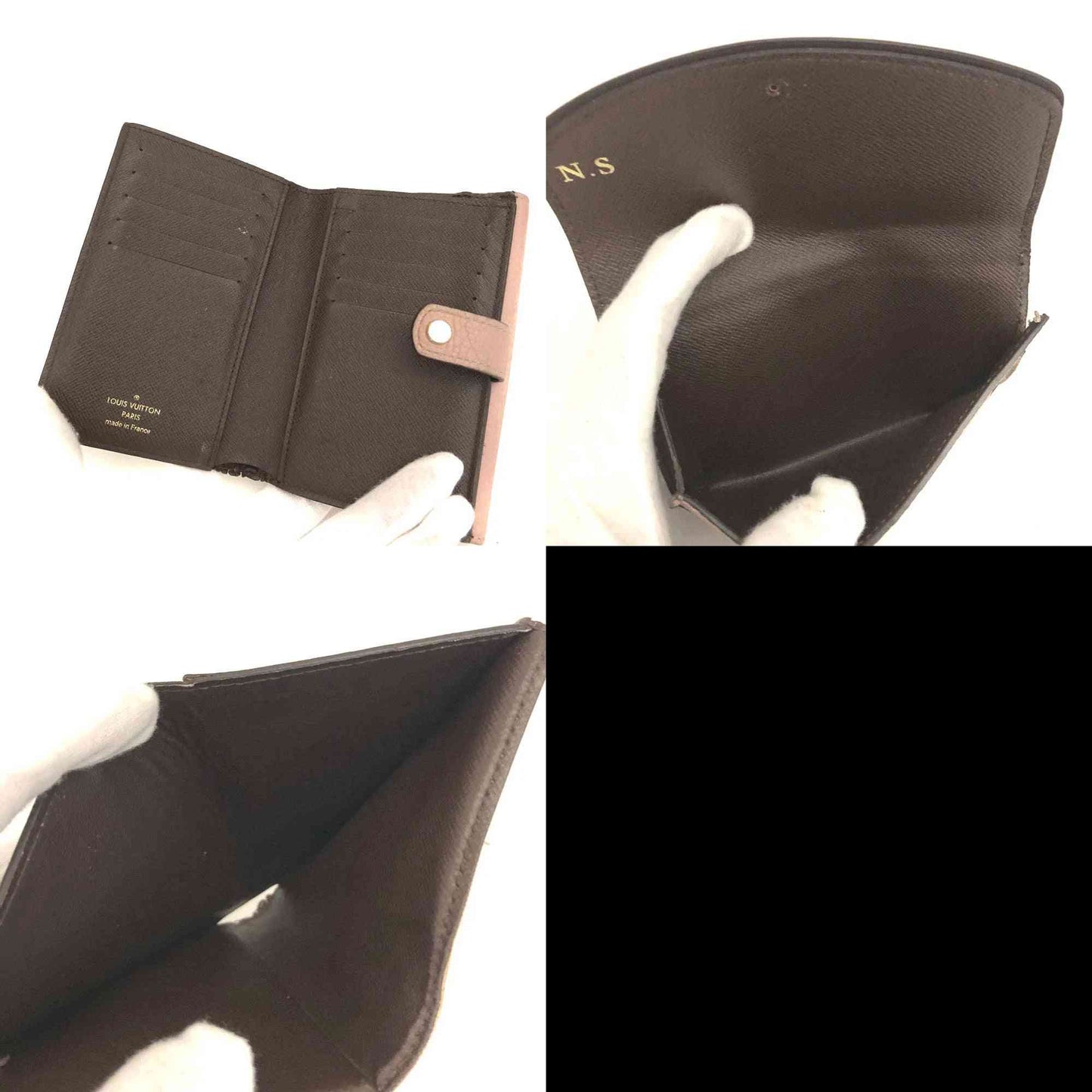 Louis Vuitton Damier Normandy Bifold Wallet Brown SP4126