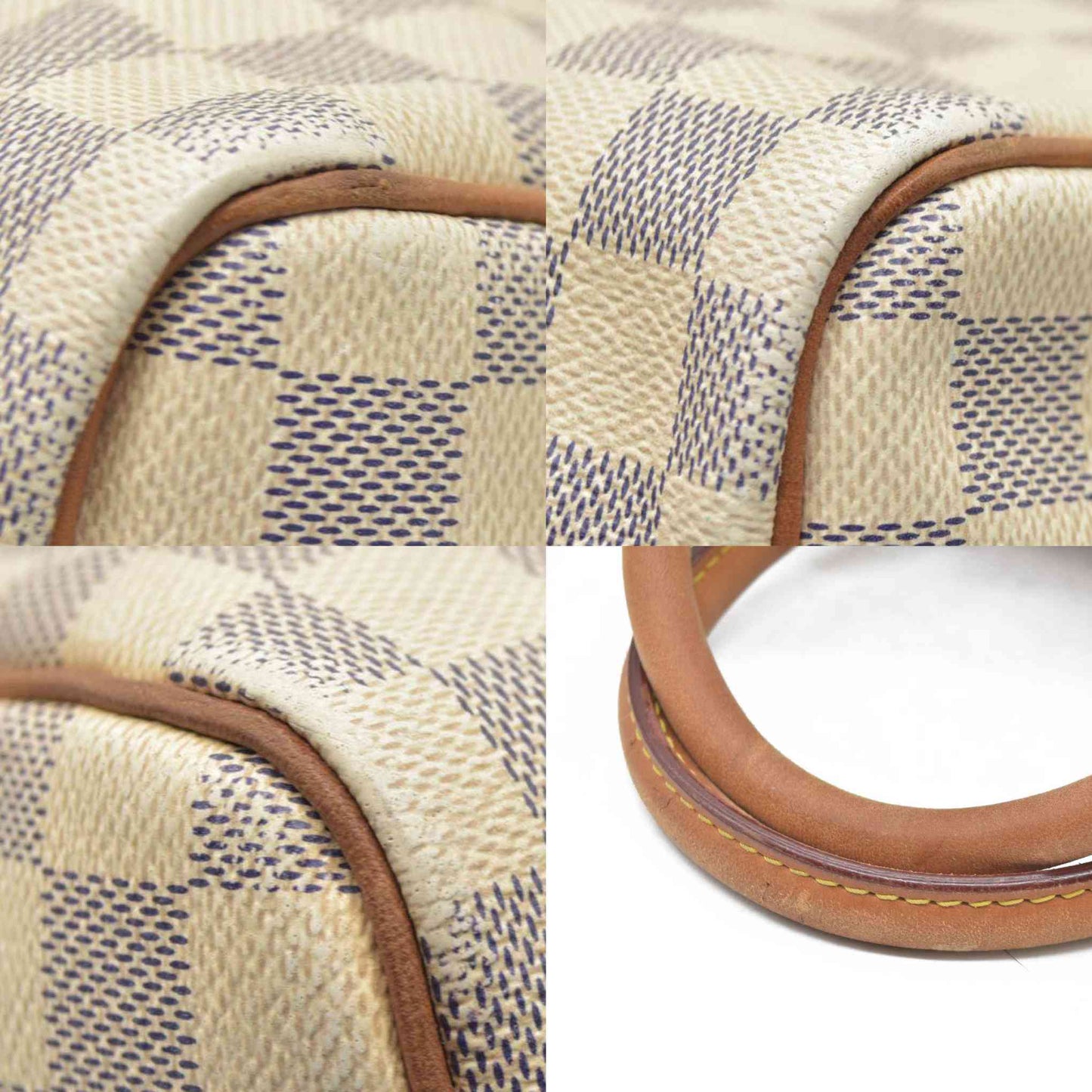 $1980 Louis Vuitton  Damier Azur Speedy Bandouliere 30 DU1103