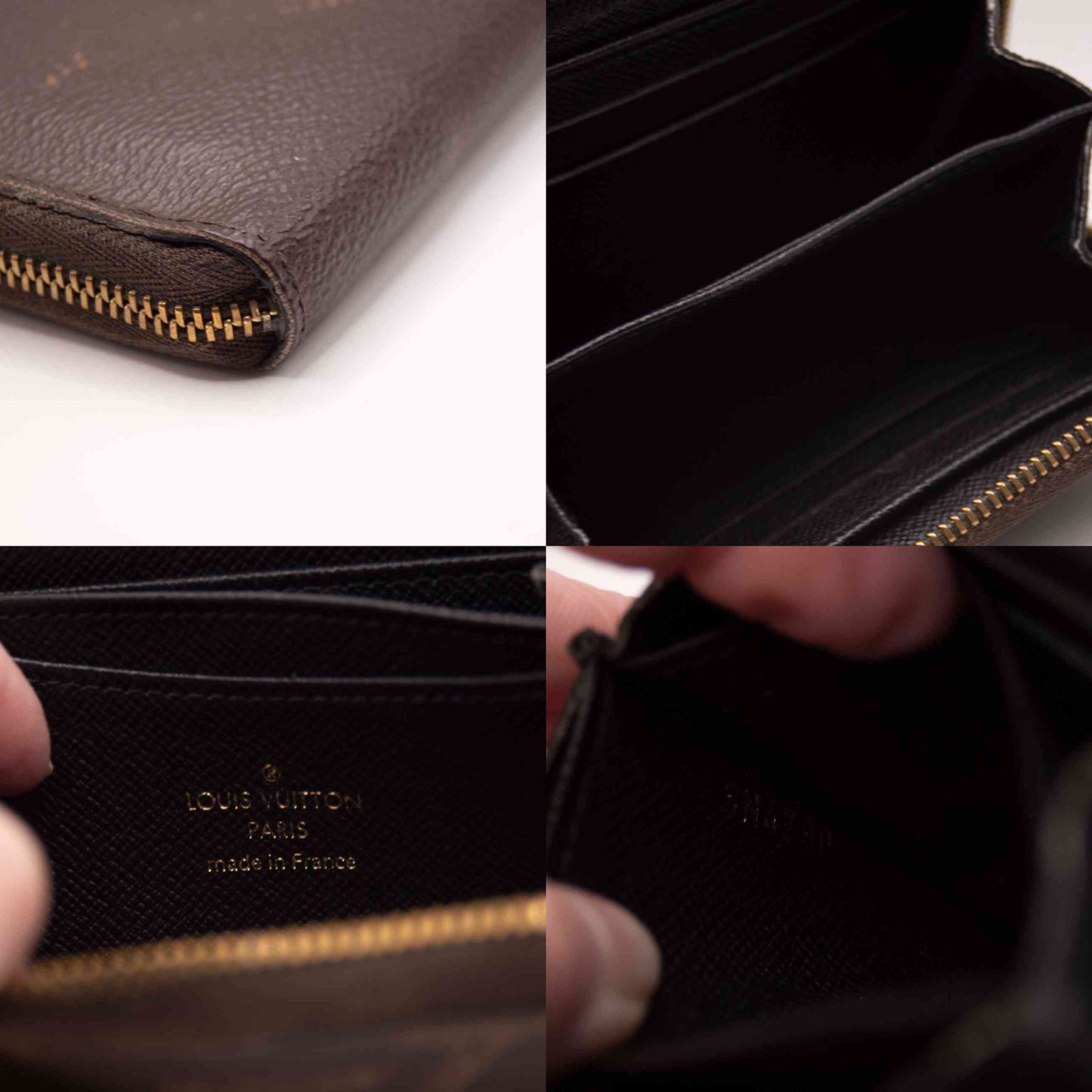 $560 2020 Louis Vuitton Monogram Giant Zippy Coin Purse SN4290