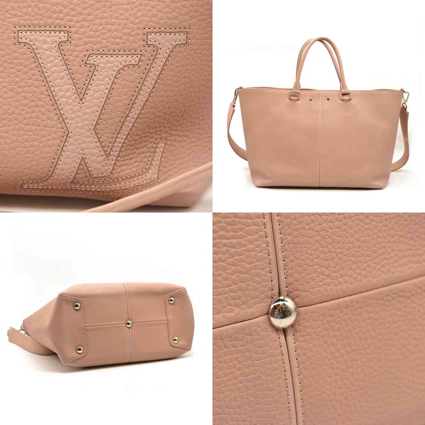 LOUIS VUITTON Taurillon Pernelle Magnolia MI2187