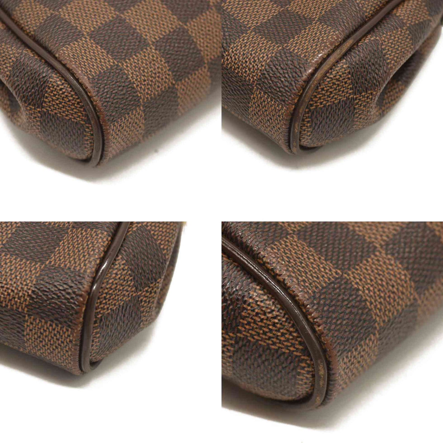 Louis Vuitton  Damier Ebene Eva Clutch