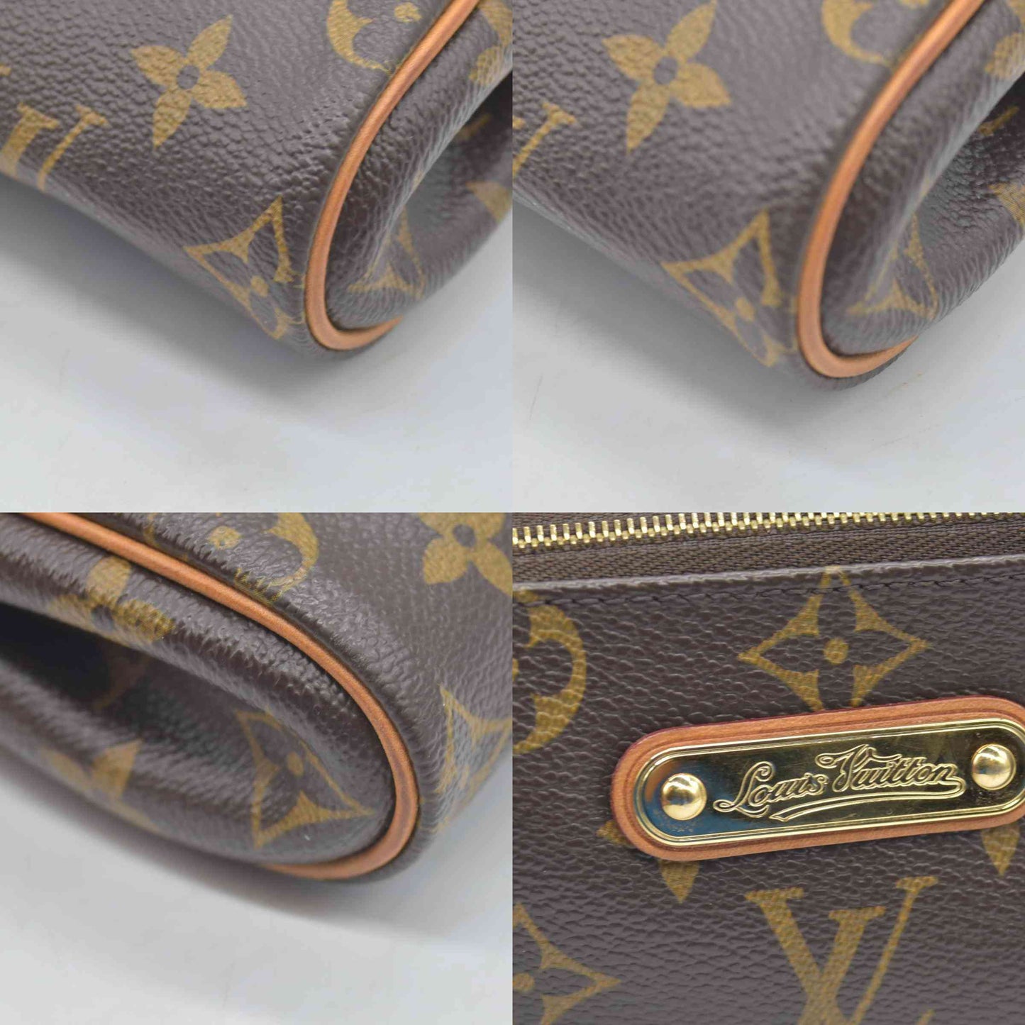 $1450 2009 Louis Vuitton LV Monogram Eva Pochette AA1079 CONSIGNMENT