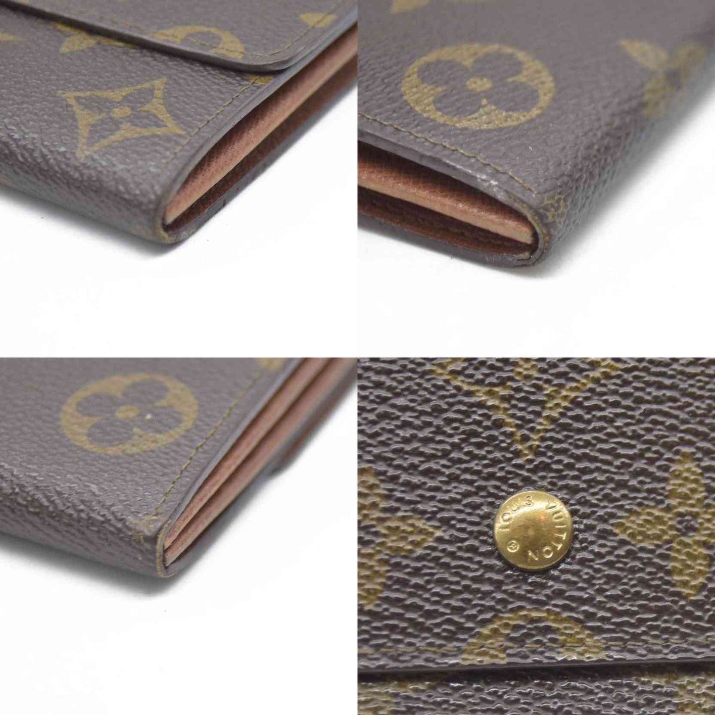 Louis Vuitton $725 Monogram Portefeiulle Sarah Long Bifold Wallet AN1920