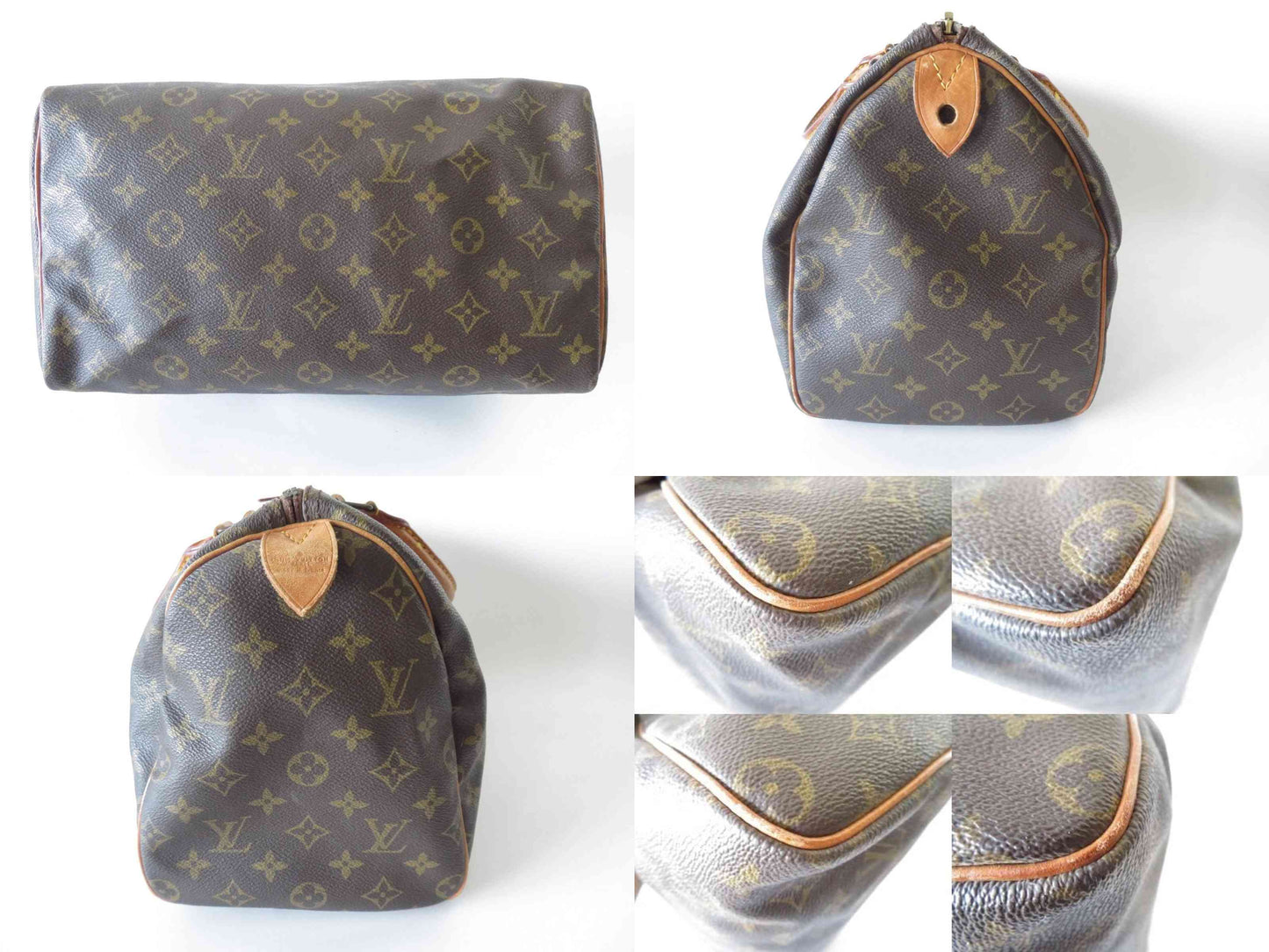 Louis Vuitton Monogram Speedy 30 Hand Bag 853