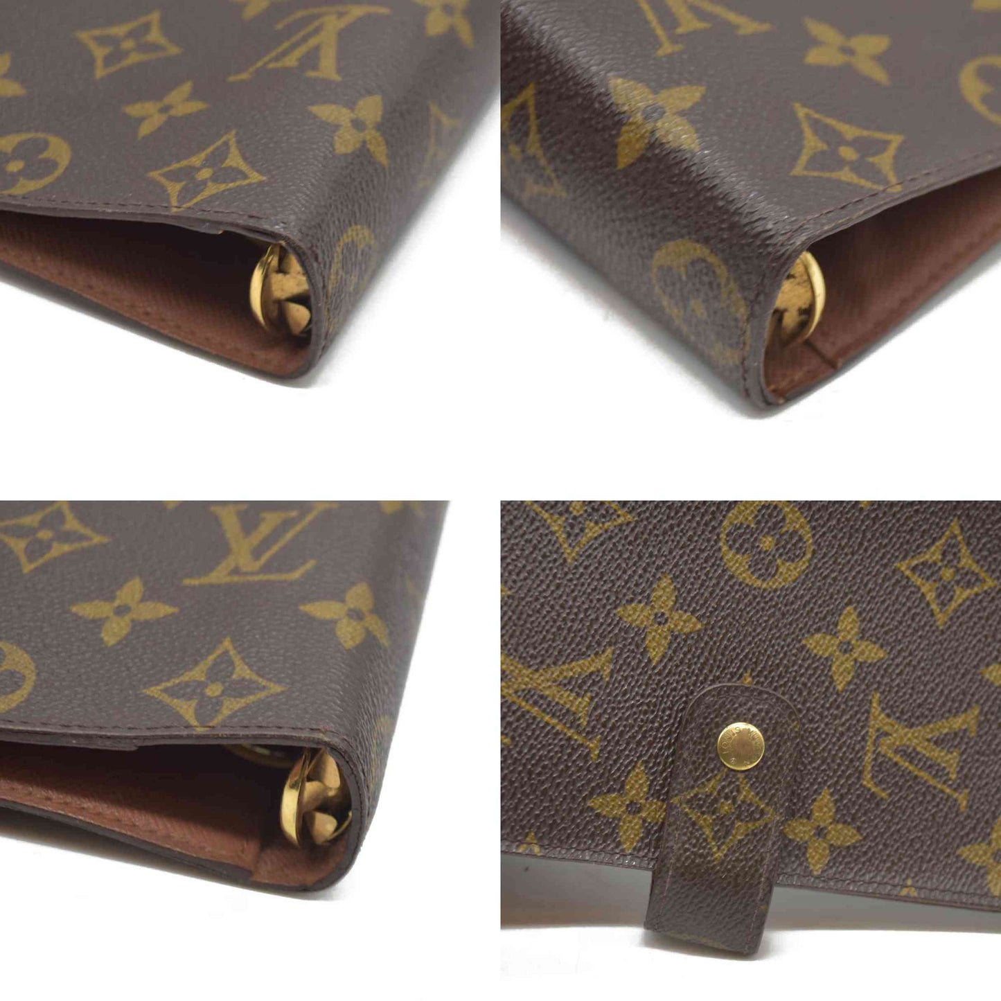 Louis Vuitton Monogram MM Medium Ring Agenda Cover SP0978