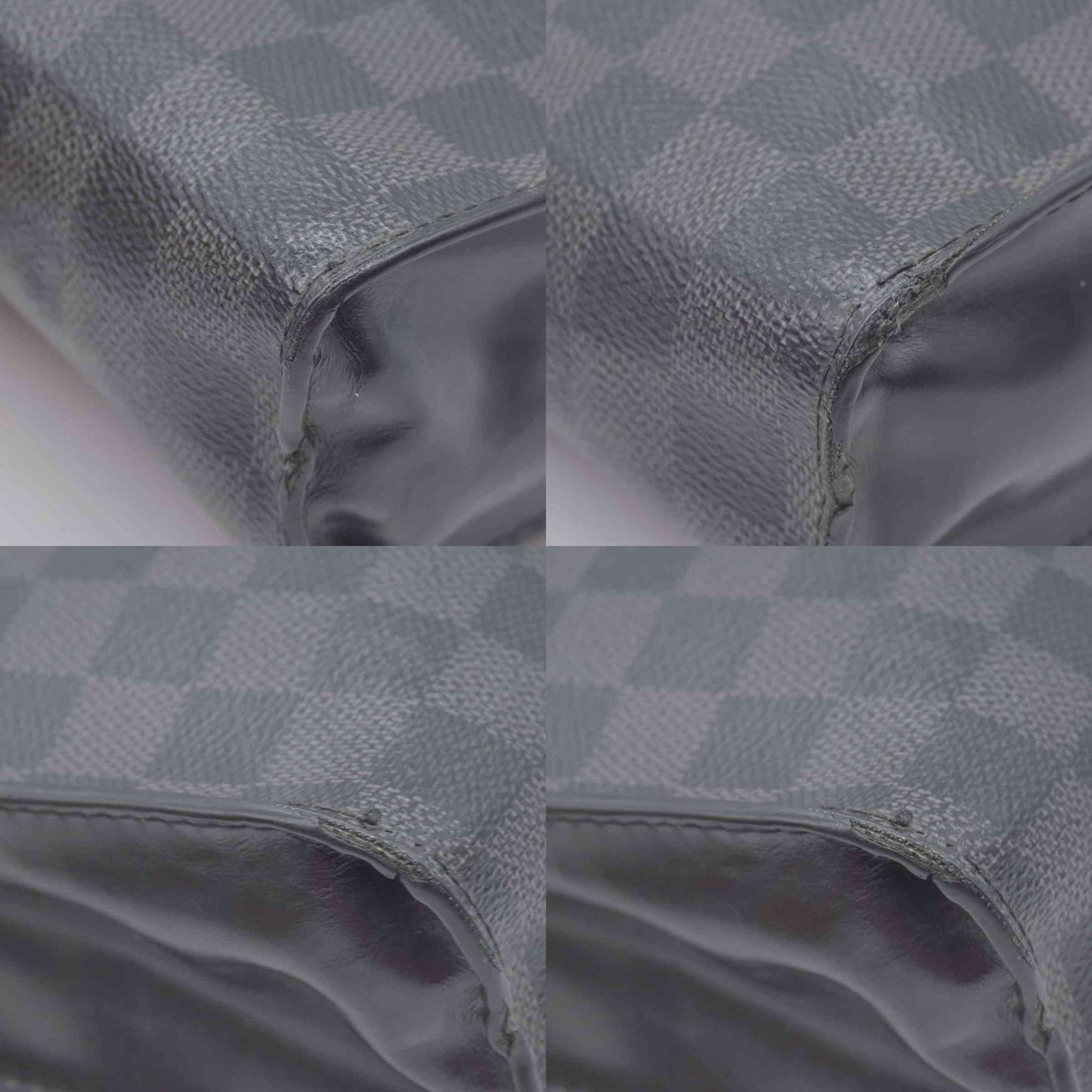 $1110 Louis Vuitton Damier Graphite Pochette Voyage MM