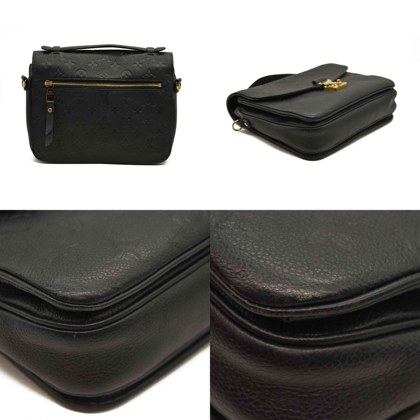 Louis Vuitton  Empreinte Pochette Metis Black