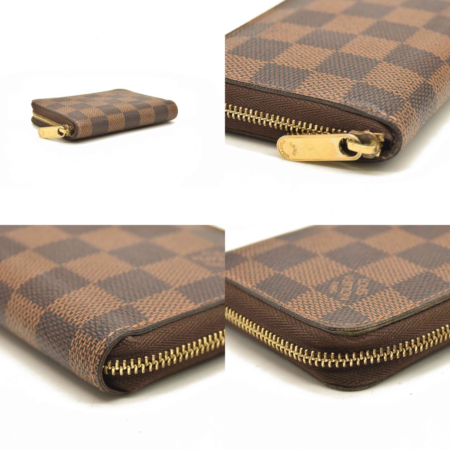 Louis Vuitton  Damier Ebene Zippy Coin Purse SN4191