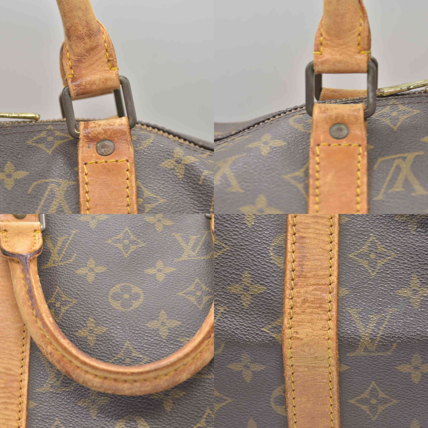 $2750 1985 Louis Vuitton Monogram Keepall Bandouliere 50 SD851