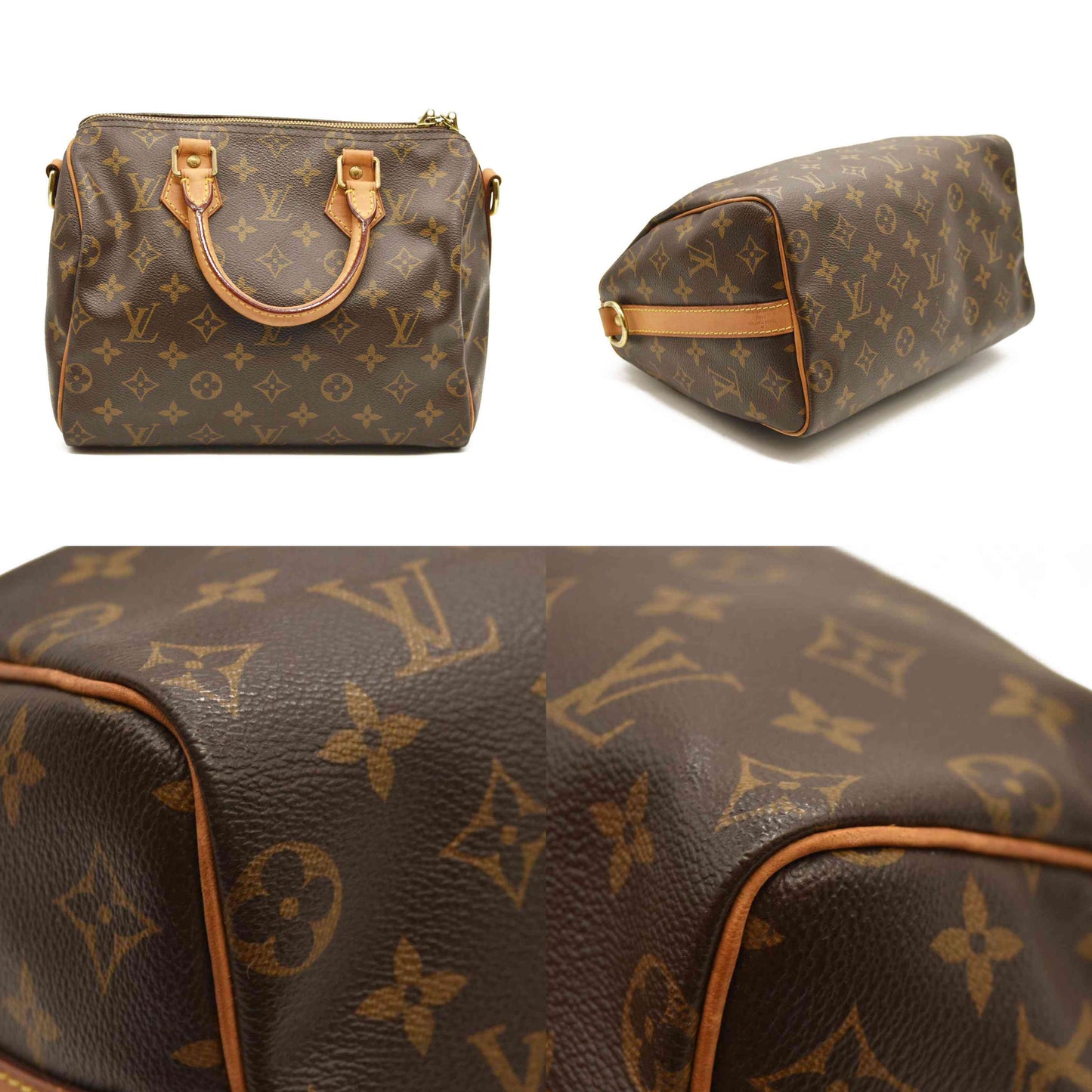 Louis Vuitton  Monogram Speedy Bandouliere 25