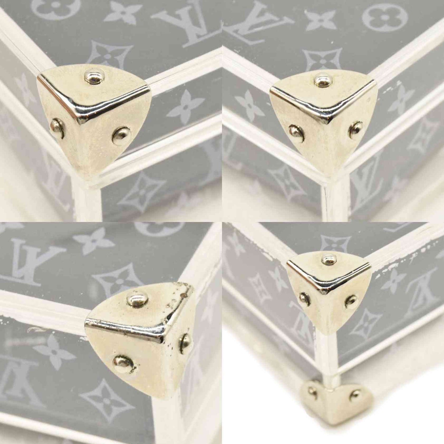 LOUIS VUITTON Transparent Plexiglass Mini Trunk