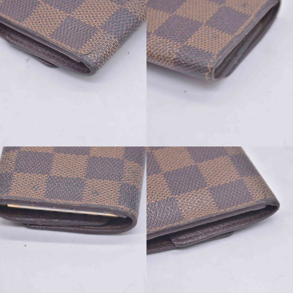 $455 2009 Louis Vuitton Damier Ebene Multicles 6 Key Holder CT1089 CONSIGNMENT 10021071