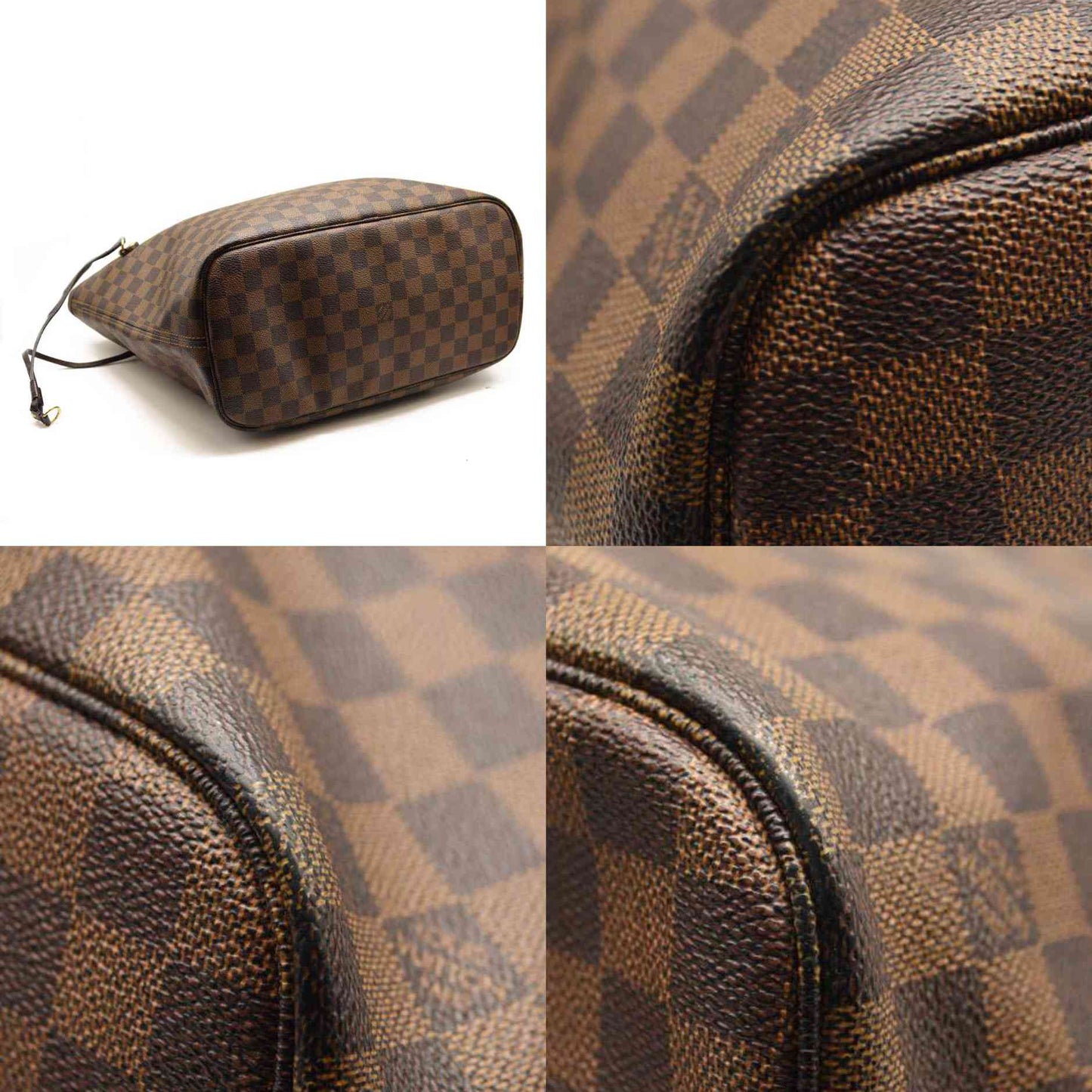 LOUIS VUITTON Damier Ebene Neverfull MM SP2079