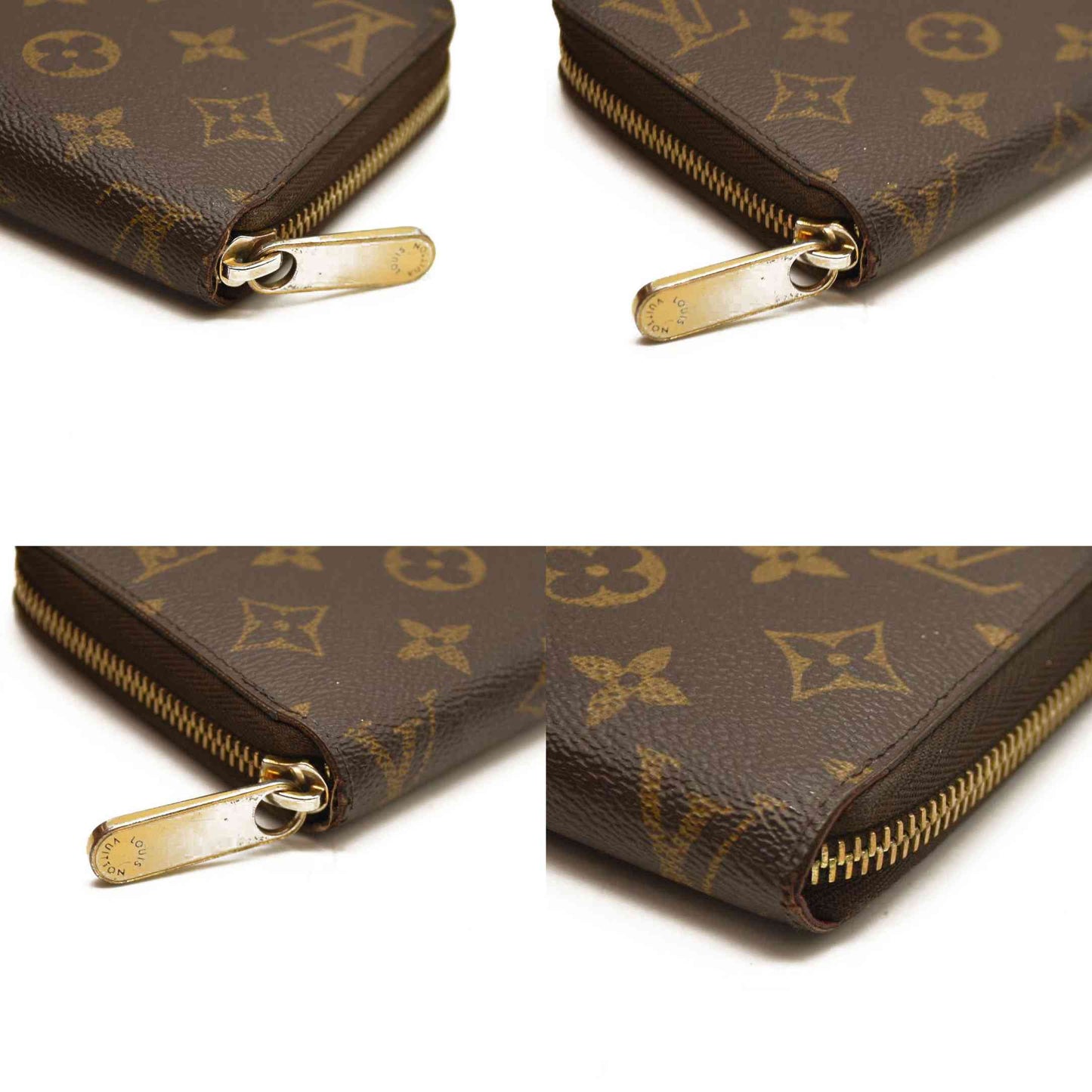 Louis Vuitton  Monogram Zippy Wallet Fuchsia GI0187