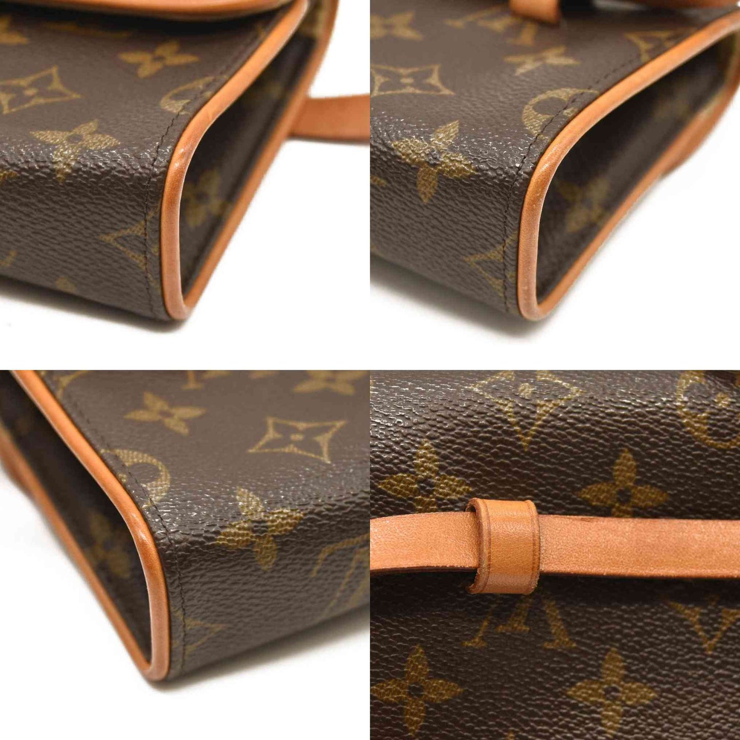 LOUIS VUITTON  Monogram Pochette Florentine Belt Bag XS FL1022