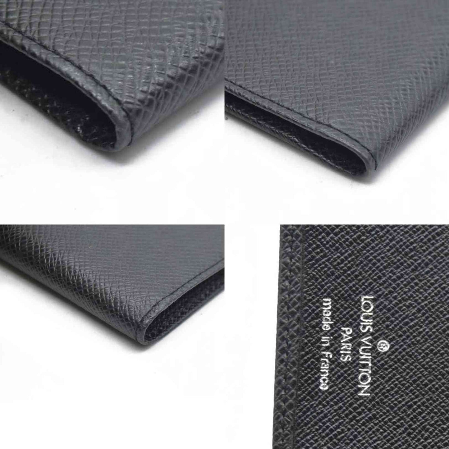 Louis Vuitton  Taiga Pocket Organizer NM Black