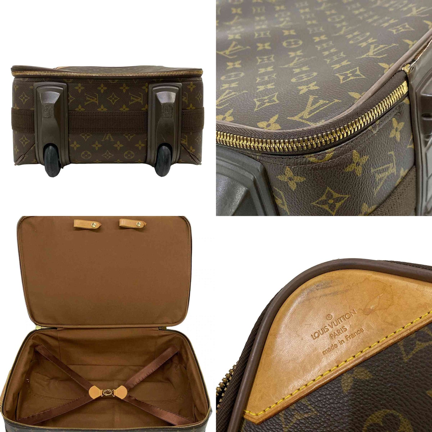 $2870 1998 LOUIS VUITTON Monogram Pegase 60 SP1918 Suitcase