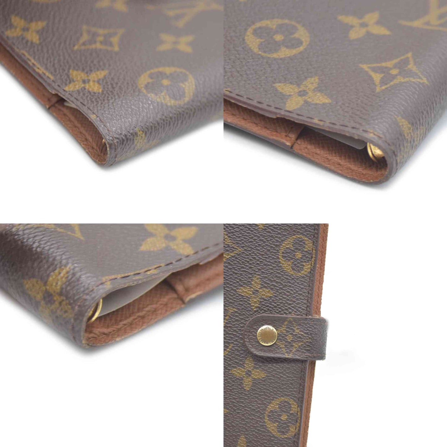 Louis Vuitton Monogram Agenda PM Notebook Cover Brown CA0928
