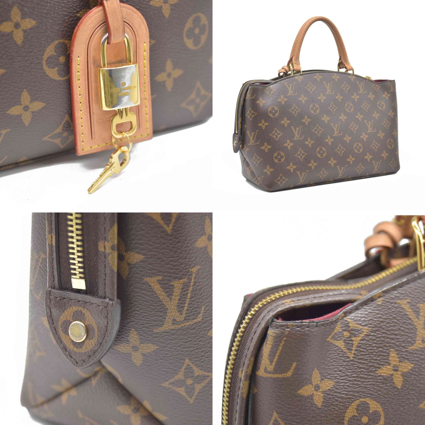 AUCTION $3050 Louis Vuitton LV Monogram Petit Palais