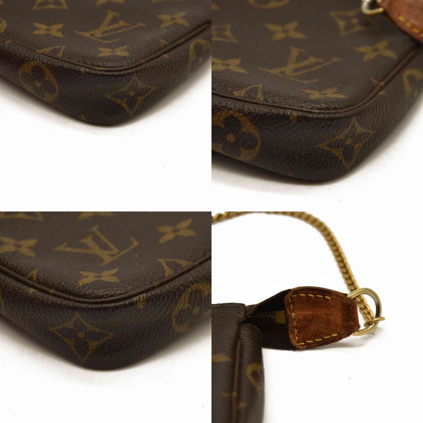 Louis Vuitton  Monogram Mini Pochette Accessories  FL0085