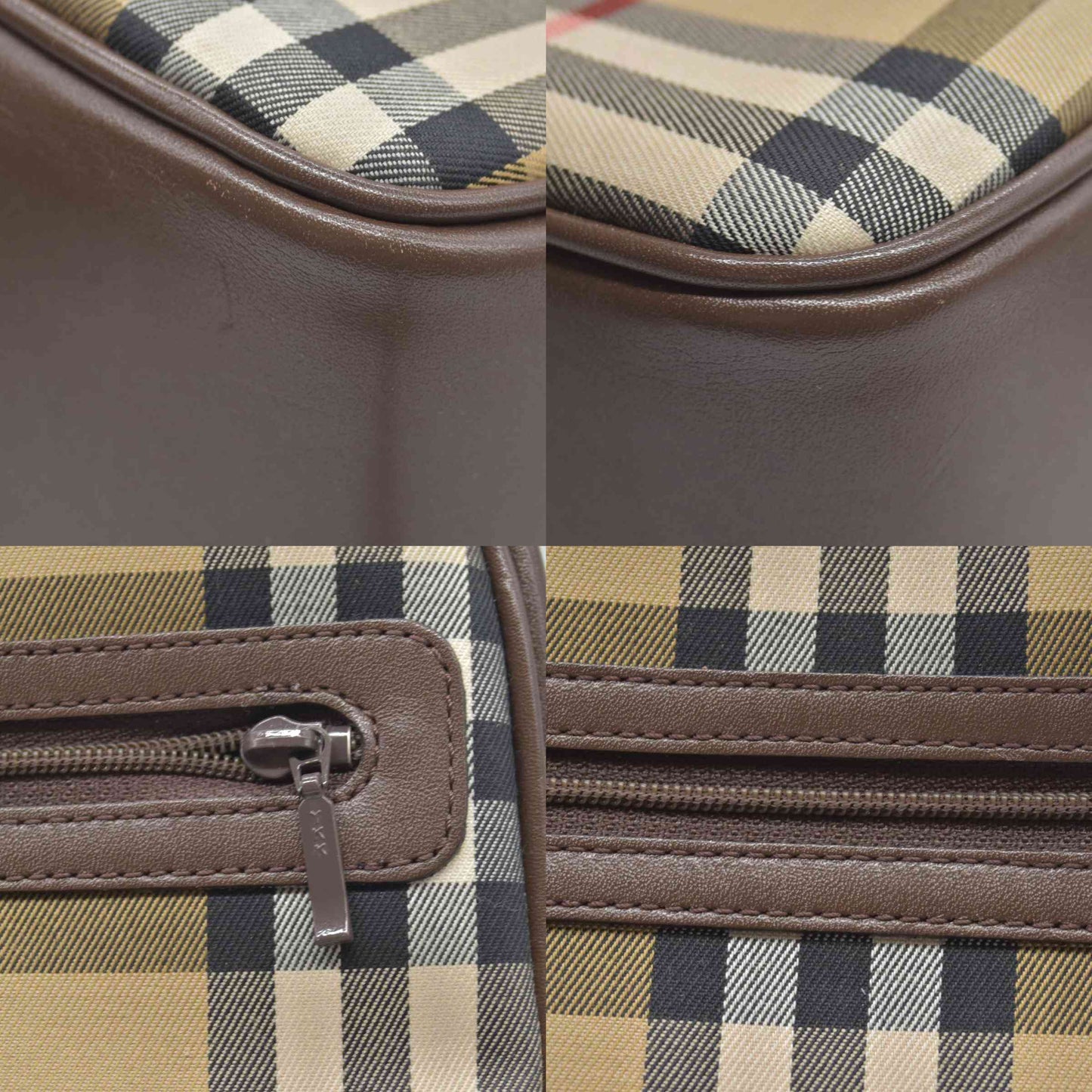 $1350 Burberry's  Haymarket Check Camera Bag  Shoulder Bag CONSIGNMENT