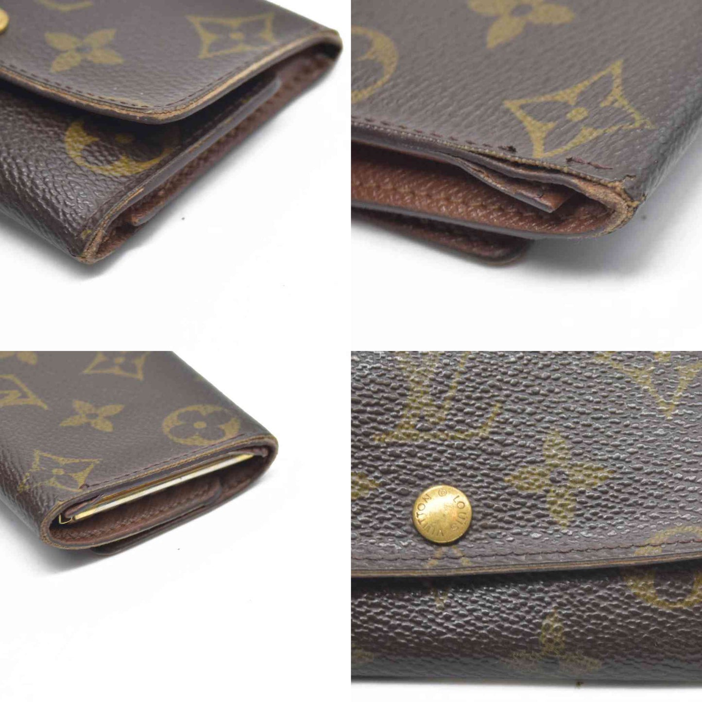 $345 Louis Vuitton Monogram Multicles 6 Ring Key Case Brown CT0064