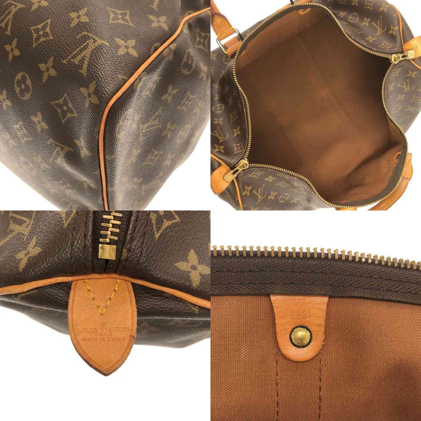LOUIS VUITTON Monogram Keepall 45 V.I.8901