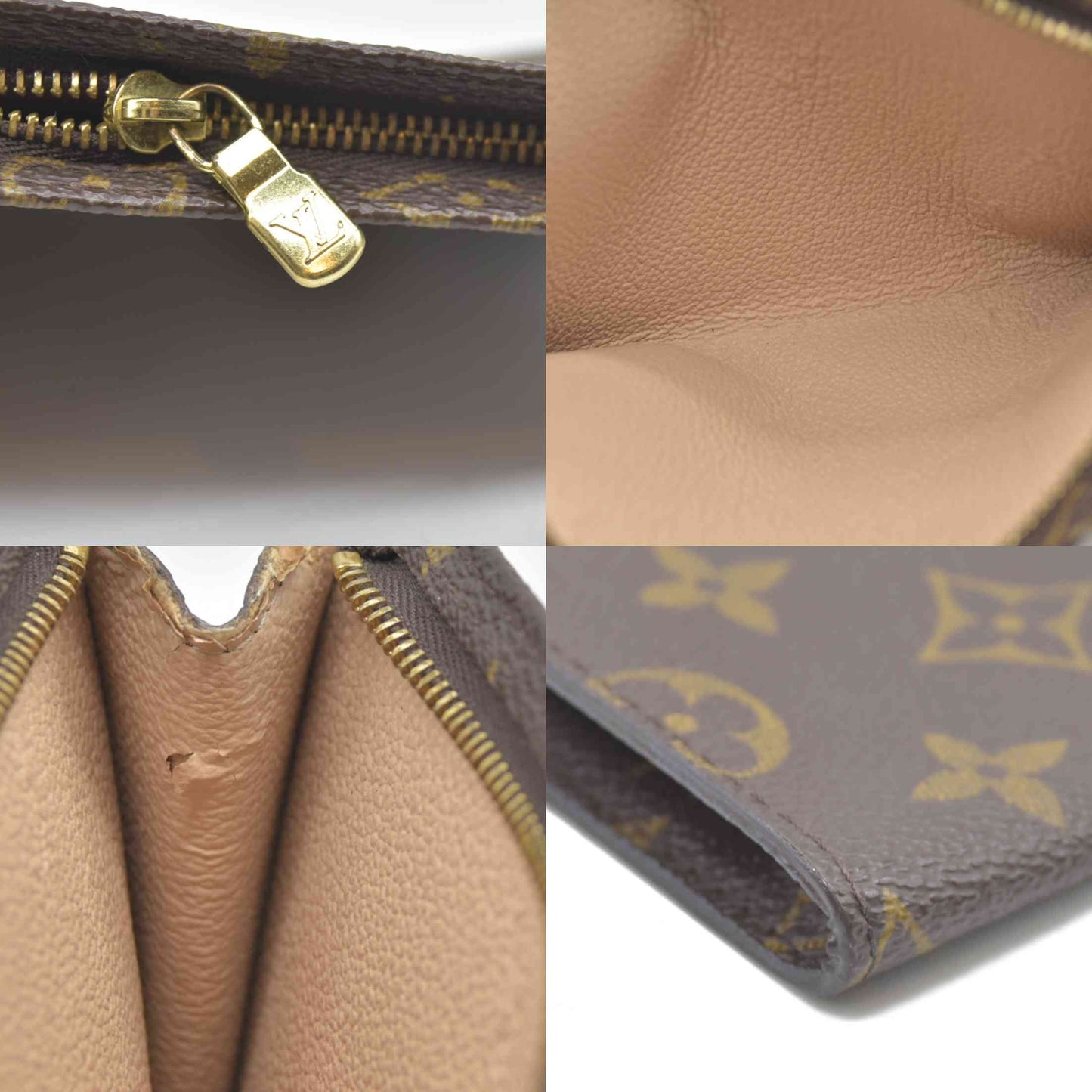 AUCTION $525 Louis Vuitton Monogram Bucket 23 Pouch FL1011