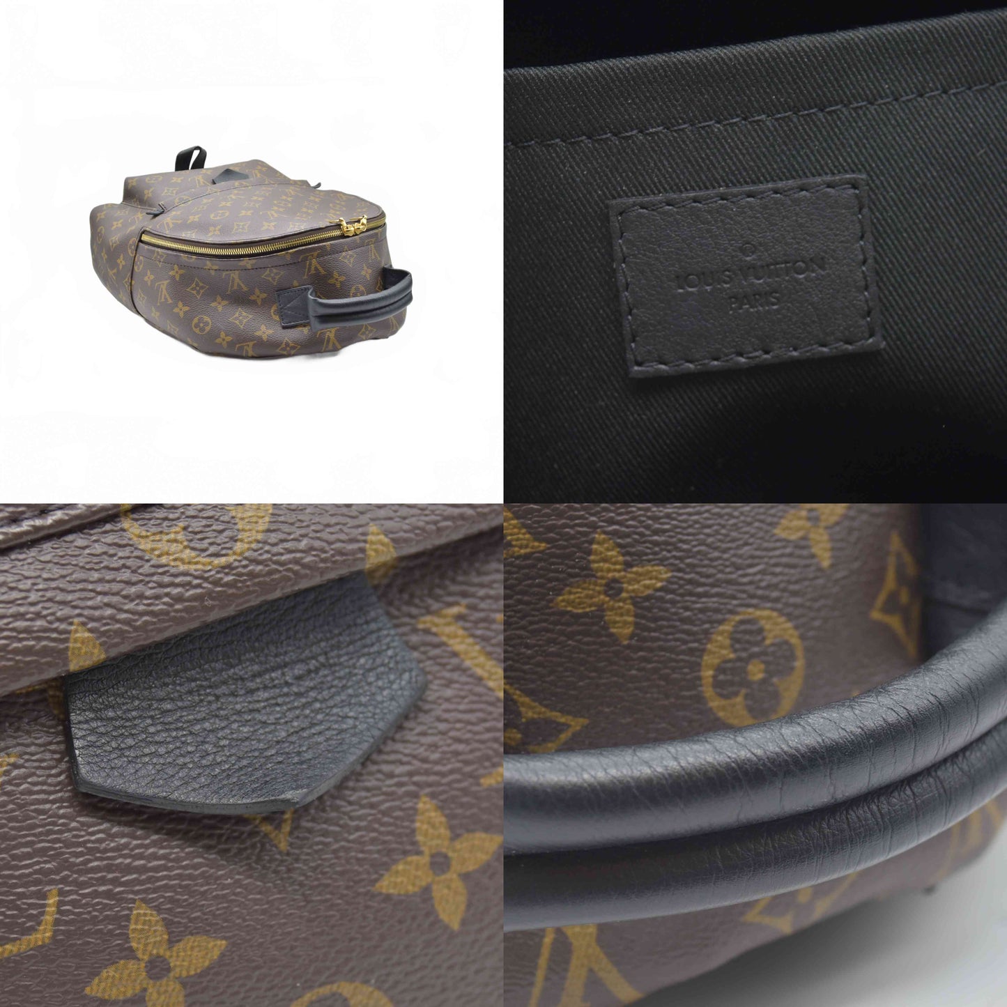 $2980 Louis Vuitton  LV Monogram Palm Springs MM RFID
