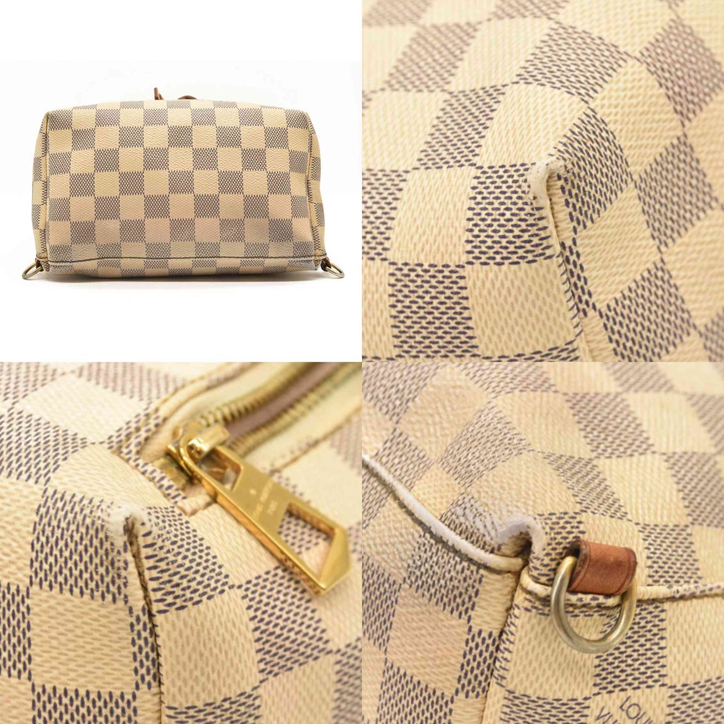 LOUIS VUITTON Damier Azur Sperone BB Backpack SR3157