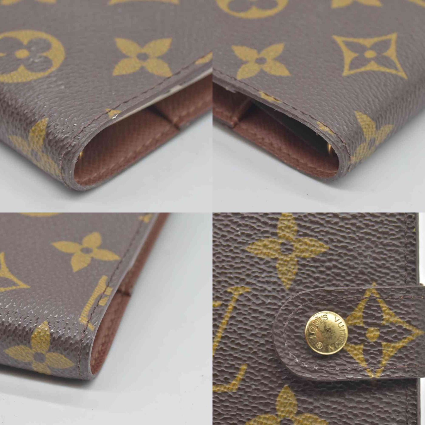 $505 2000 LOUIS VUITTON Monogram  Agenda PM Day Planner Notebook Cover SP1020