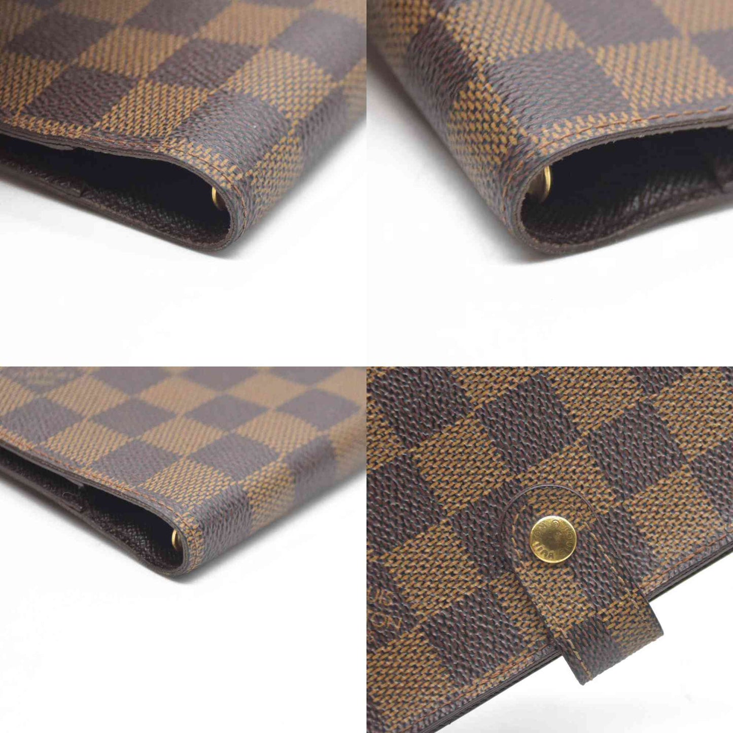 Louis Vuitton Damier Agenda PM Notebook Cover Brown CA0978