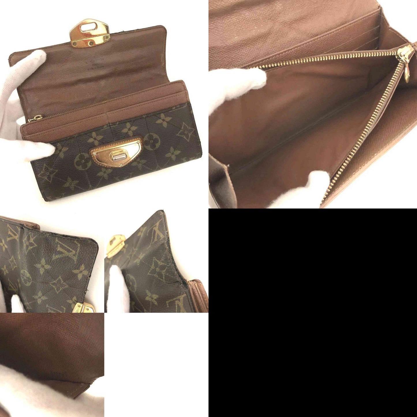 Louis Vuitton Monogram Etoile Porte Feuille Sarah Long Bifold Wallet SP4028