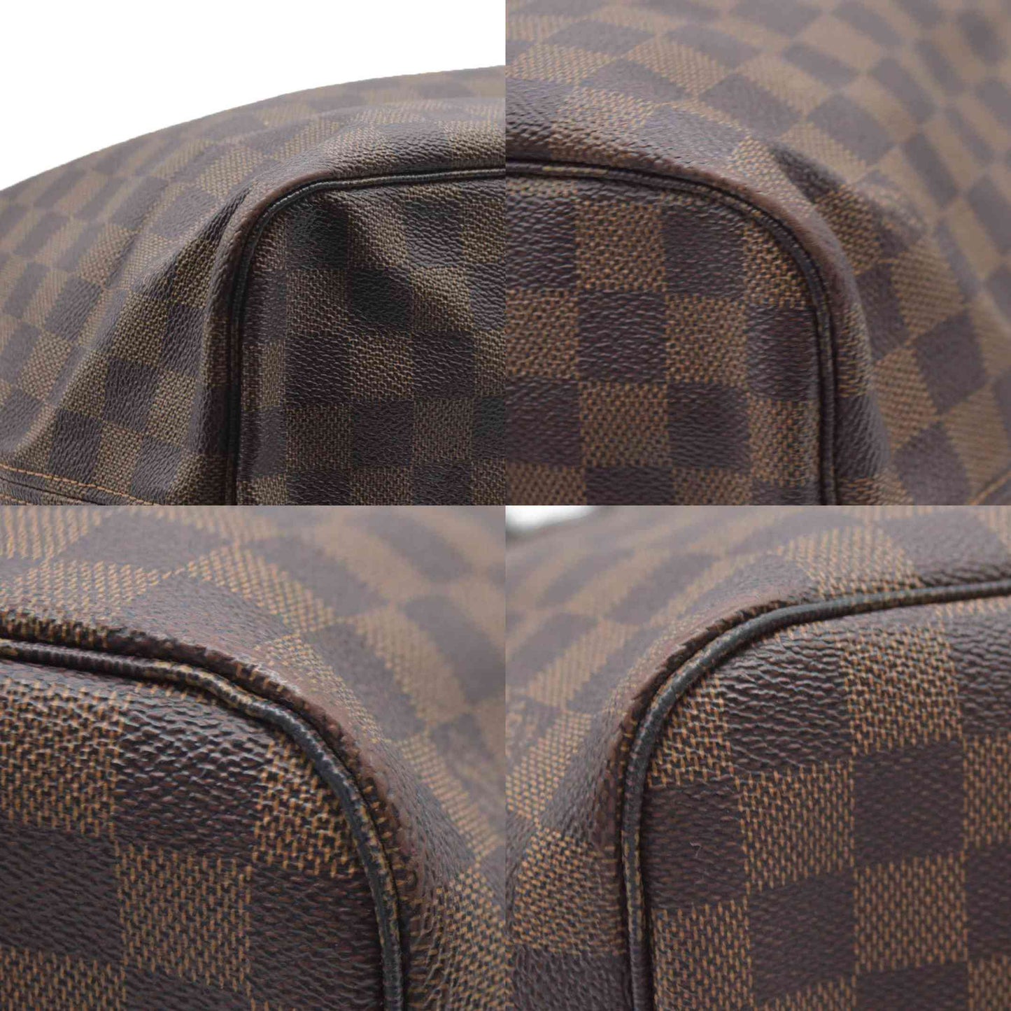 $2170 Louis Vuitton Damier Ebene Neverfull AR2260