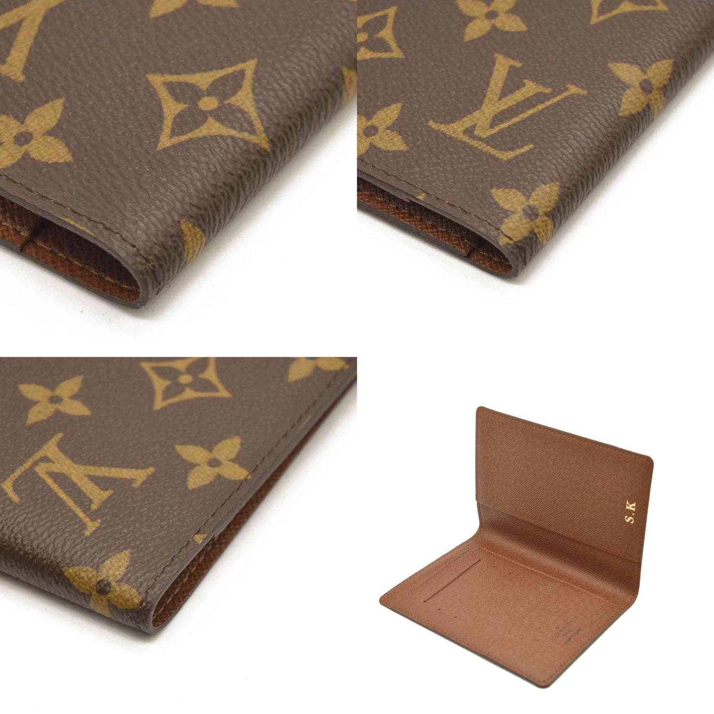 LOUIS VUITTON  Monogram Passport Cover Wallet CA4099
