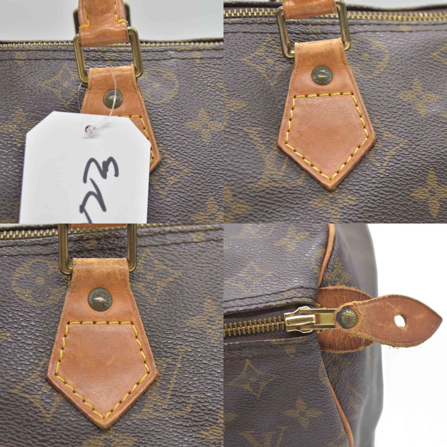 Louis Vuitton LV Hand Bag Speedy 30 Brown Monogram VI1923