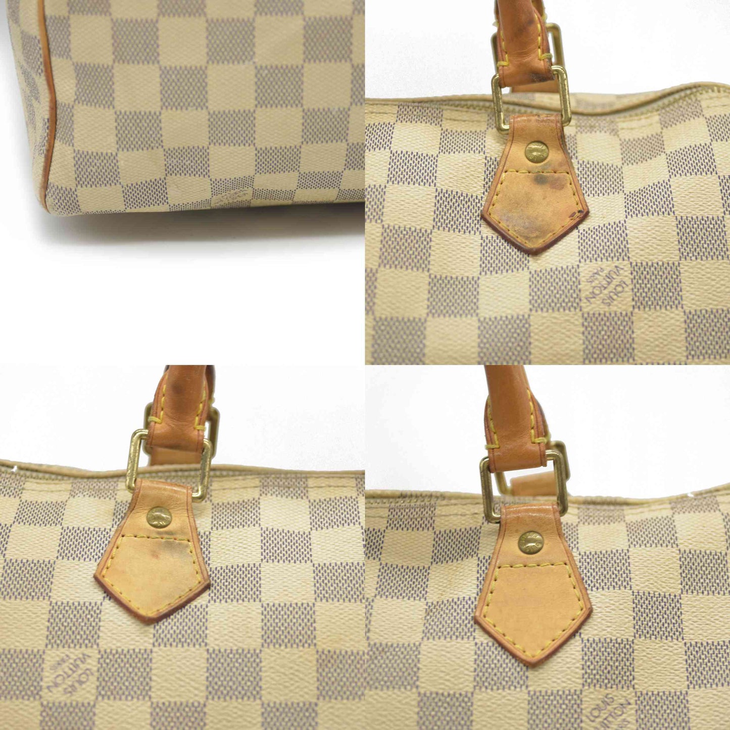 AUCTION $1550 Damier Azur Speedy 30 SP3027