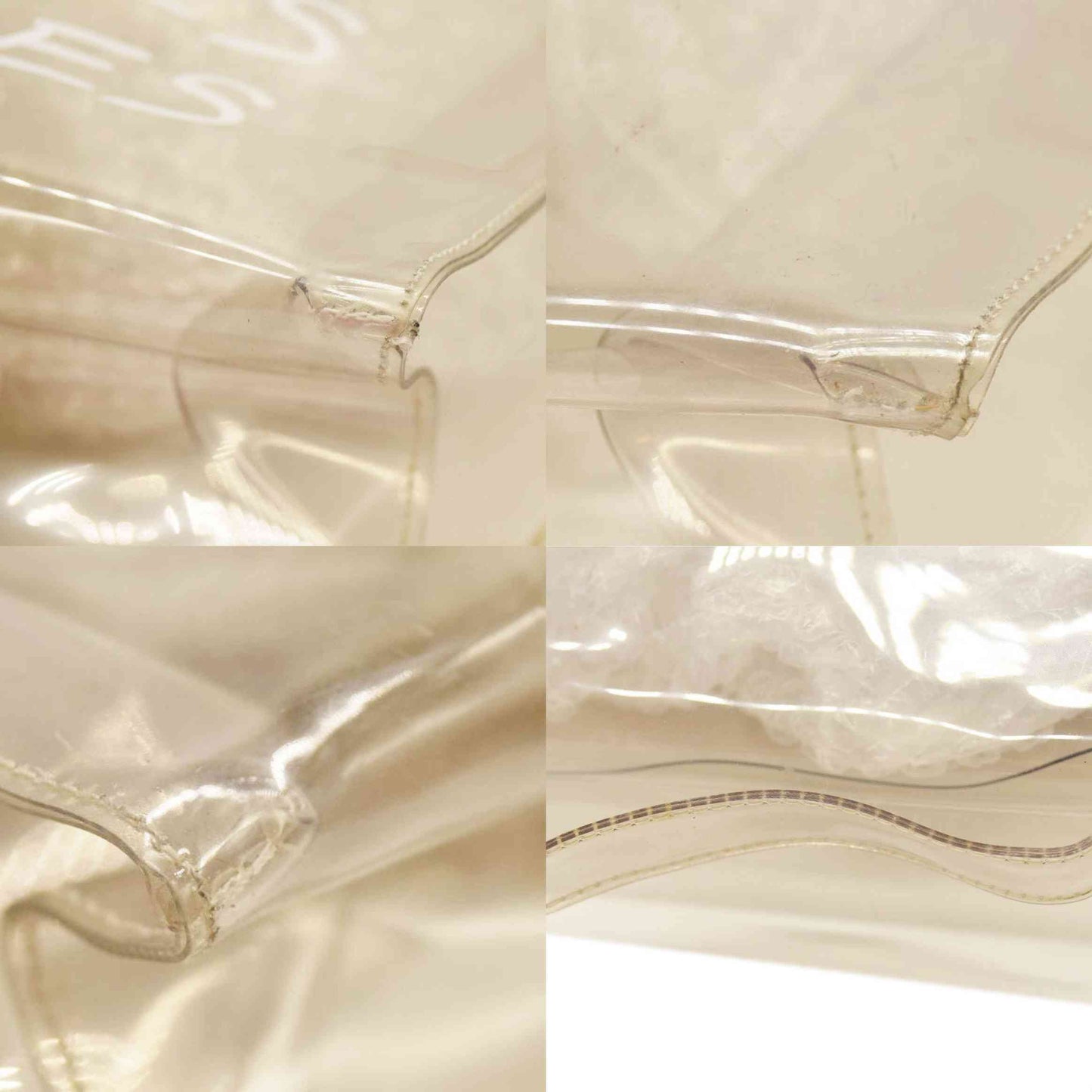 Hermes  Vinyl Souvenir De L'Exposition Kelly Transparent