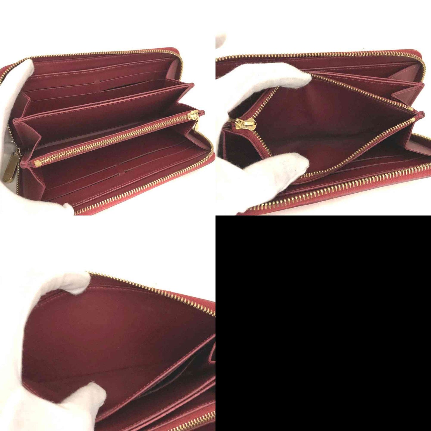 Louis Vuitton Monogram Vernis Zippy Zip Around Long Wallet CA2181