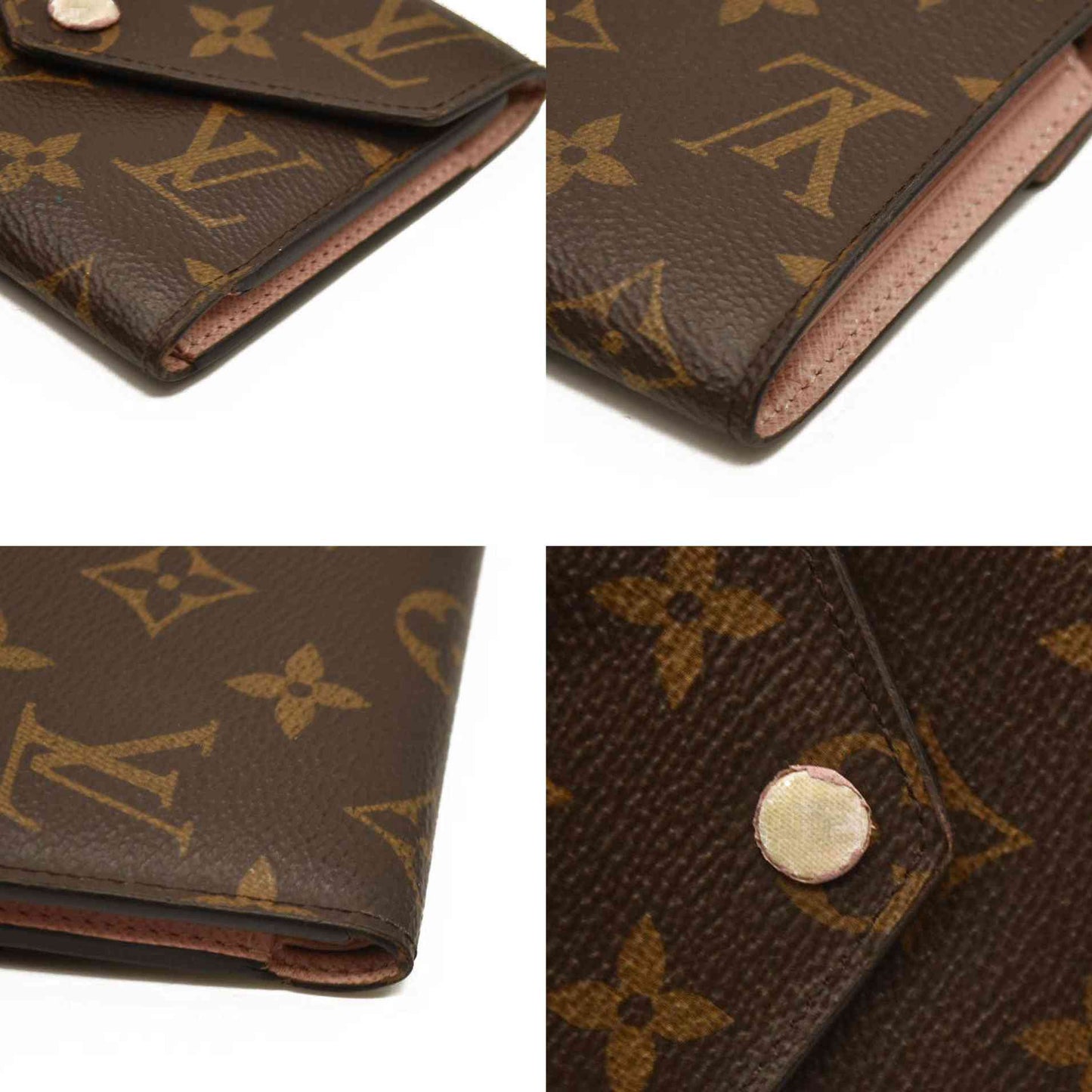 Louis Vuitton  Monogram Victorine Wallet Rose Ballerine