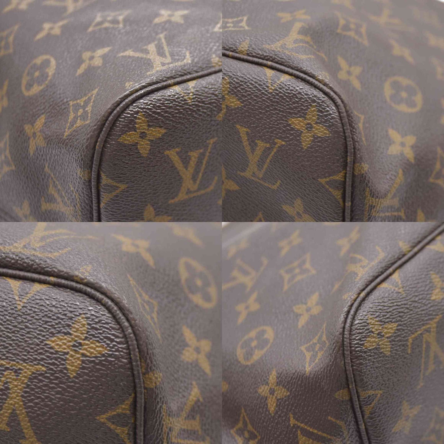 $2170 Louis Vuitton  Monogram Neo Neverfull MM Fuchsia AR5105