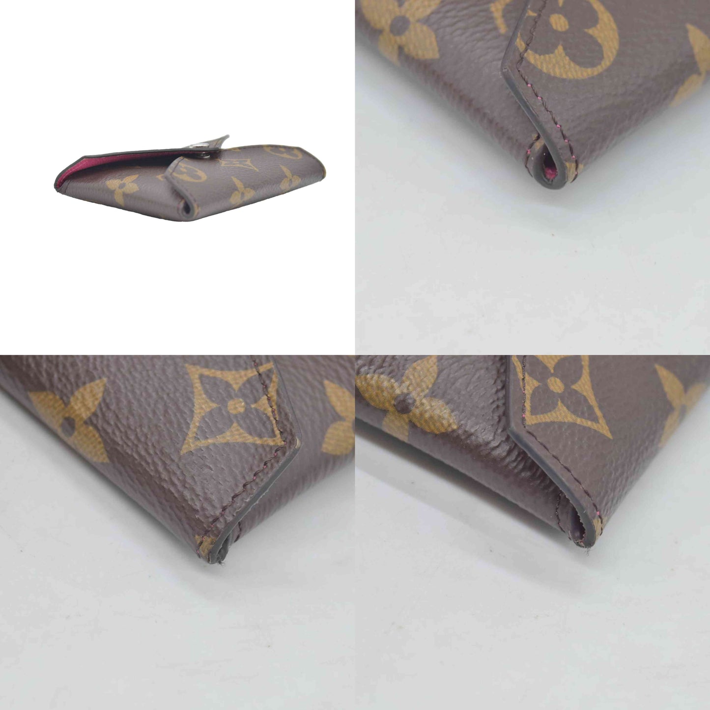 Louis Vuitton Monogram LV Colormania Kirigami Card Holder Pondichery Pink