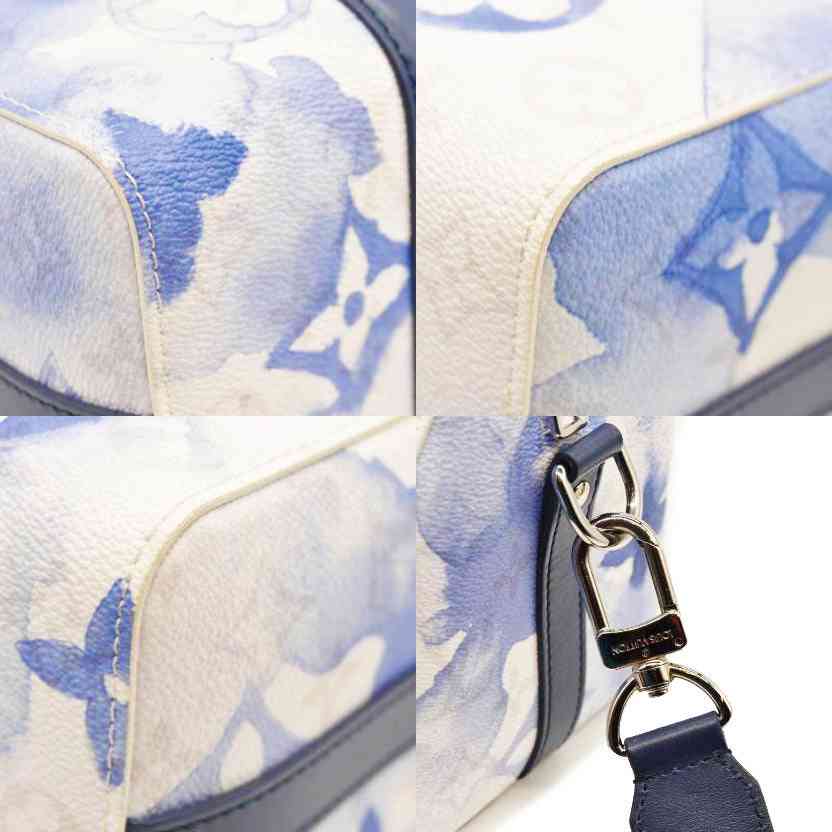 LOUIS VUITTON Monogram Watercolor City Keepall Blue  DR0281